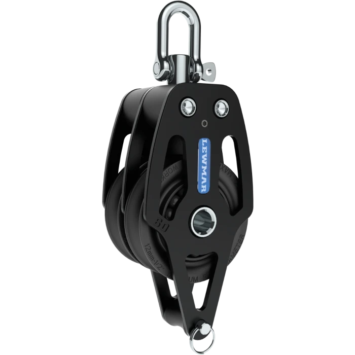 HTX Double Block with Becket — Sheave Diameter: 50mm