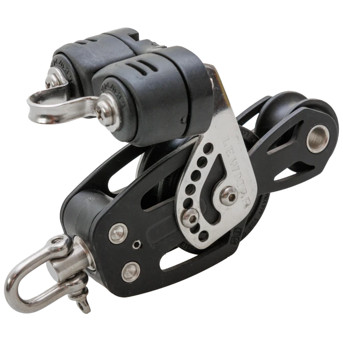 HTX Single Block with Fiddle and Cam — Sheave Diameter: 72mm