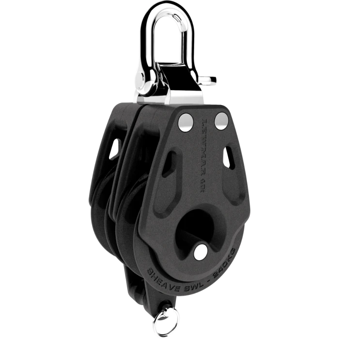 Control Block Double with Becket — Sheave Diameter: 40mm