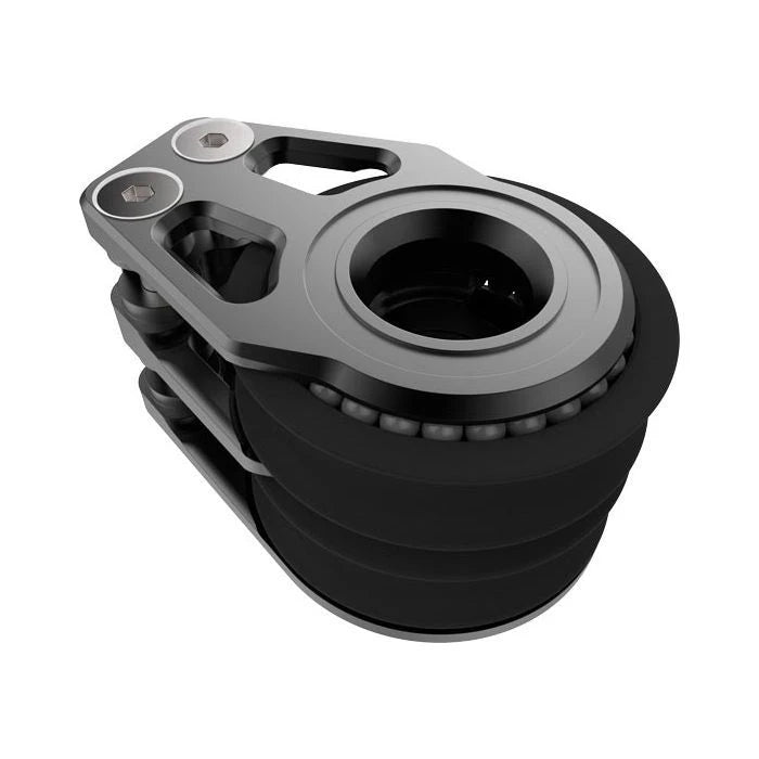 Racing Double Footblock — Sheave Diameter: 60mm