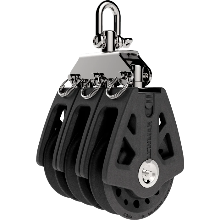 Synchro Triple Block with Swivel Head — Sheave Diameter: 50mm