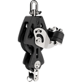Synchro Single Block with Fiddle, Becket & Cam — Sheave Diameter: 72mm
