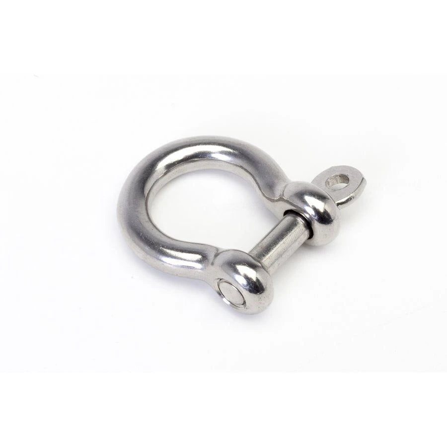 Bow-shackle in Forged stainless 316 steel, M8x16x32 mm