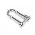 Key-shackle in Forged stainless 316 steel, M8x19x60 mm