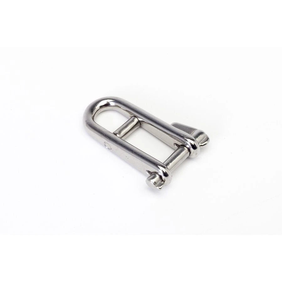 Key/Crossbar-shackle in Forged stainless 316 steel, M5x13x38 mm
