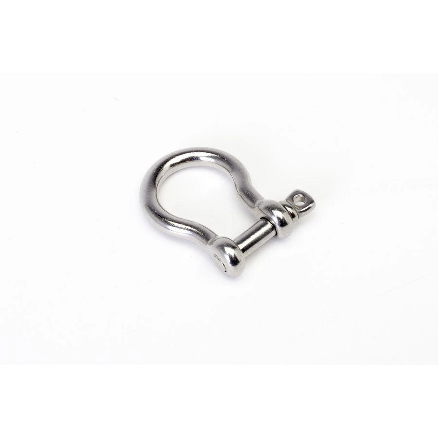 Bow-shackle in Forged stainless 316 steel, M6x12x33 mm