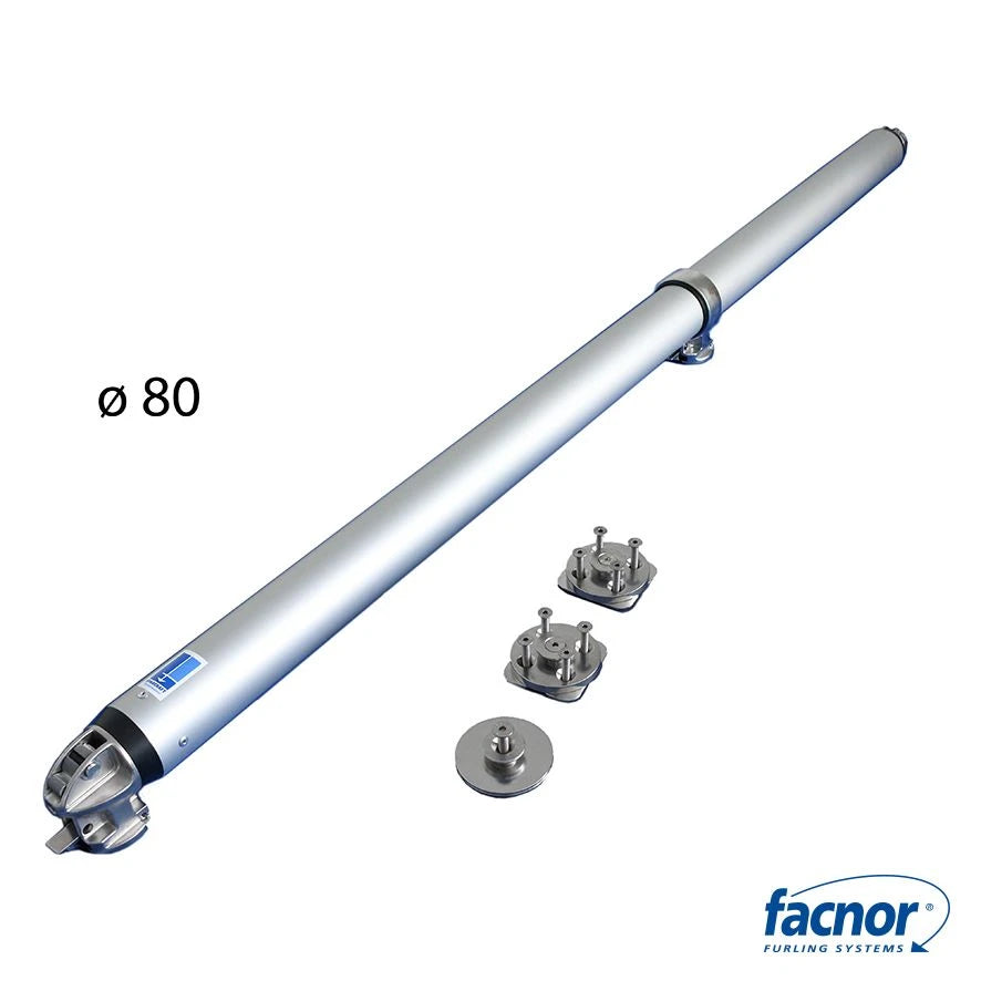 31000108000 — Facnor Bowsprit Ø80mm standard for asymmetric Spinnaker/Code Sail — Däcksutrustning - Peken
