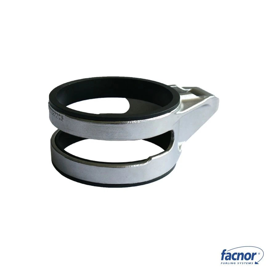 Ring for furler fitting on ø80mm bowsprit