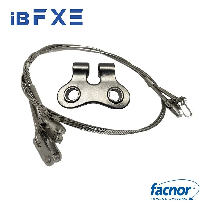 Metallic bridle kit with connector for LAGOON 42