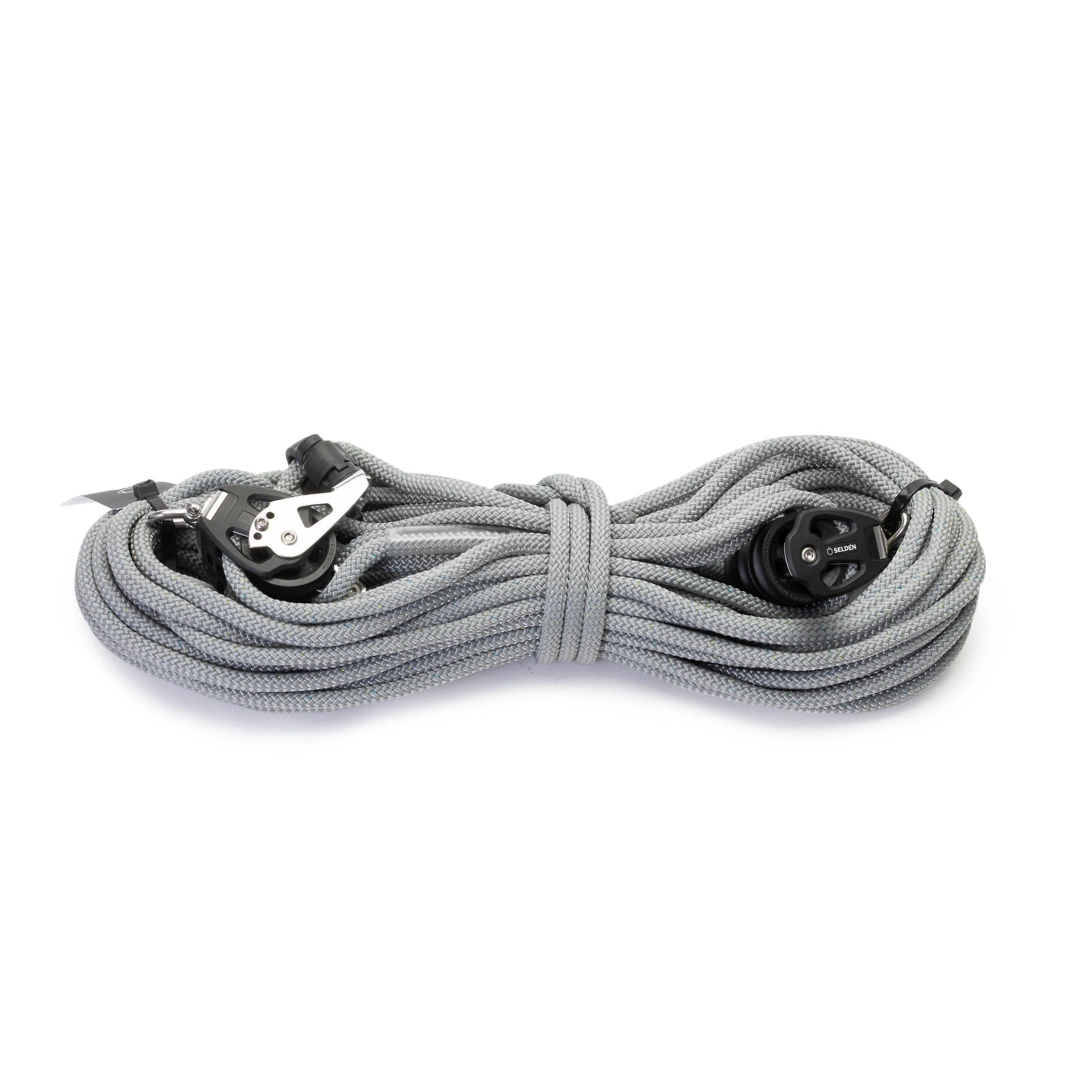 6:1 Tackle with ø10mm / 30m Line and Cam - 50 mm Plain Bearing Blocks