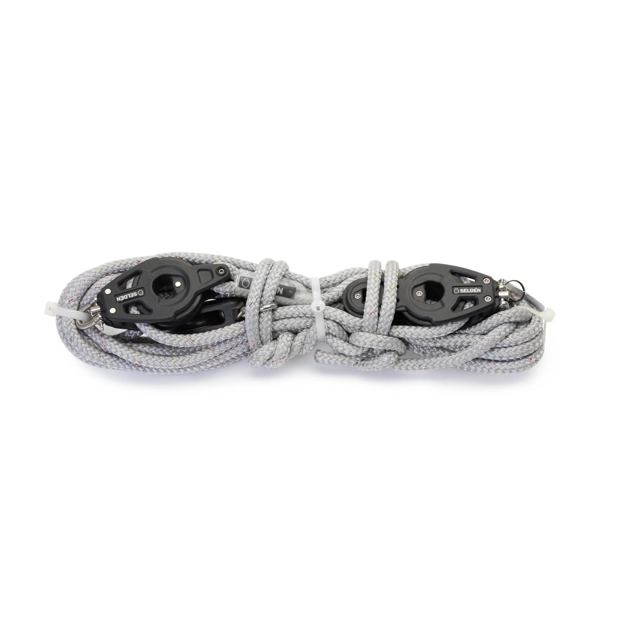 4:1 Tackle with ø10mm / 12m Line and No Cam - 60 mm Ball Bearing Blocks