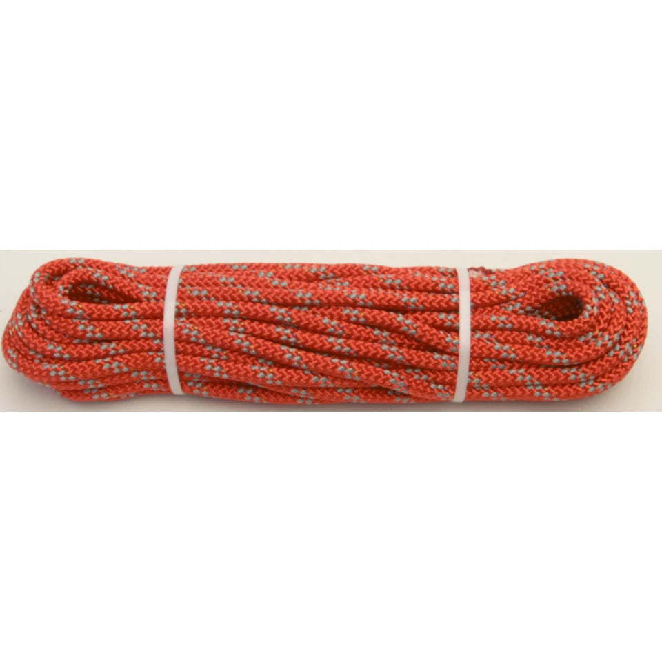 ø7 mm Control Line in Red - 18 m, 24-plait Polyester