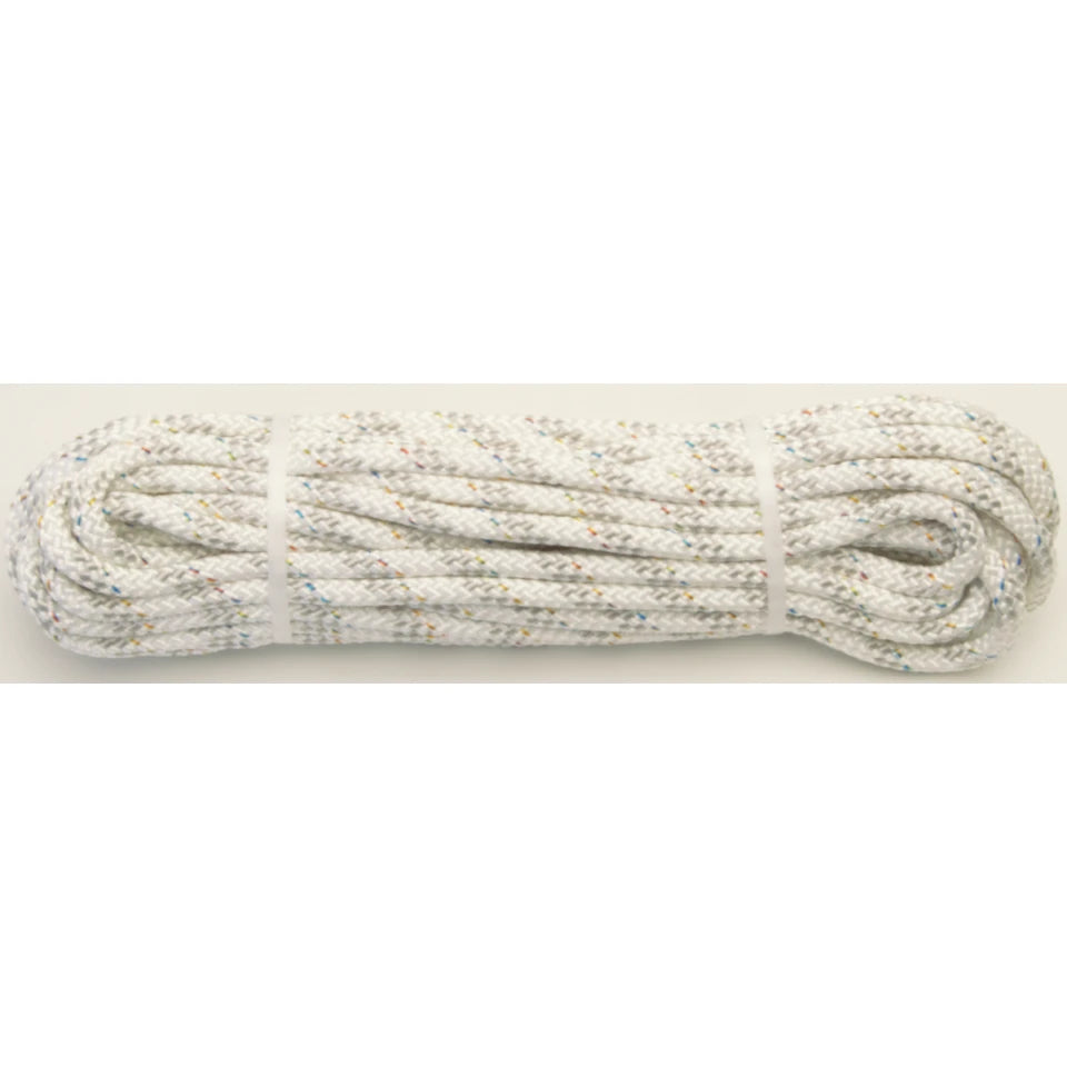 ø7 mm Control Line in White - 18 m, 24-plait Polyester