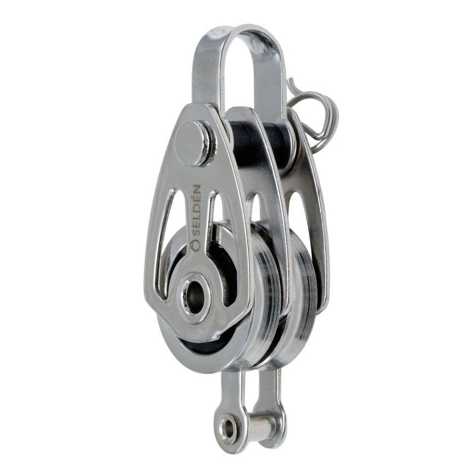 25 mm High Load Ball Bearing Block - Double, Becket, Strap