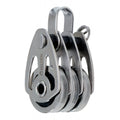 25 mm High Load Ball Bearing Block - Triple, Strap