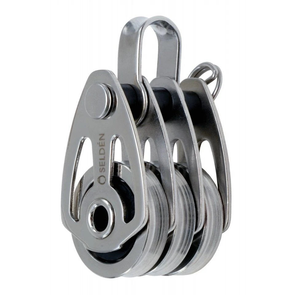 25 mm High Load Ball Bearing Block - Triple, Strap