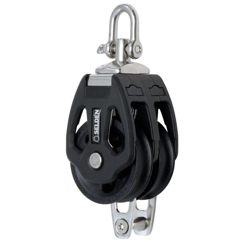 50 mm Plain Bearing Block - Double, Swivel, Becket