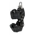 50 mm Plain Bearing Block - Twin-cam for endless furling line