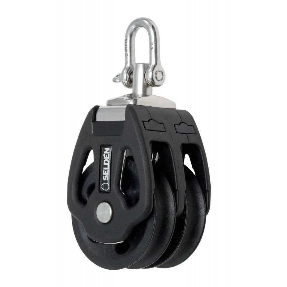 60 mm Plain Bearing Block - Double, Swivel