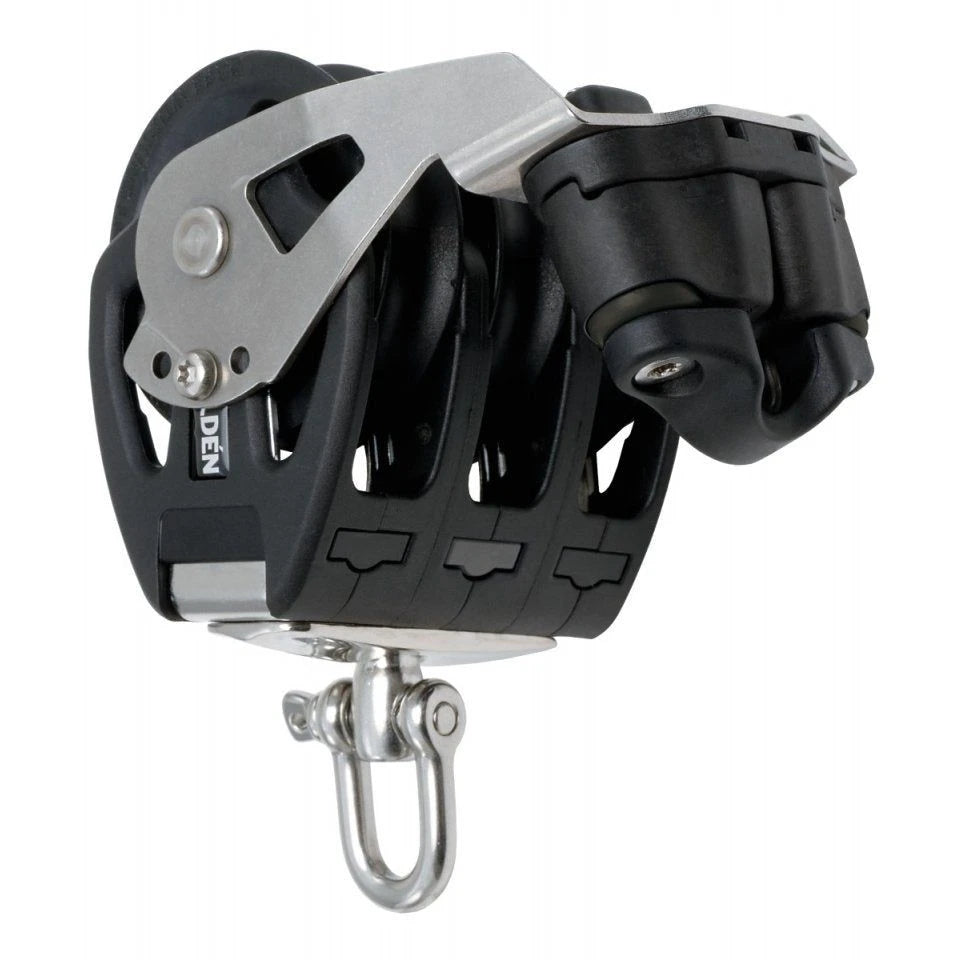 60 mm Plain Bearing Block - Triple, Swivel, Cam