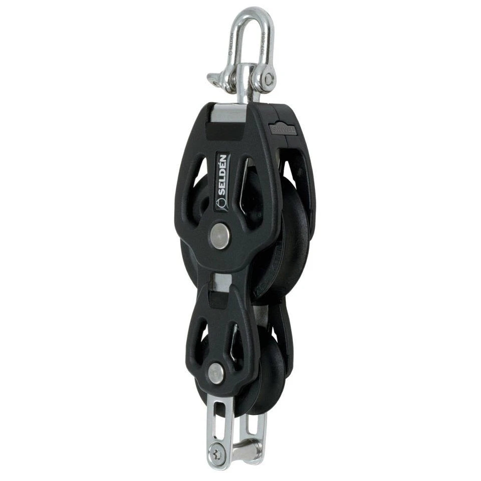 60 mm Plain Bearing Block - Fiddle, Swivel, Becket