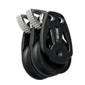 60 mm Plain Bearing Block - Double, Cheek, Quick-Lock, Anti-clockwise
