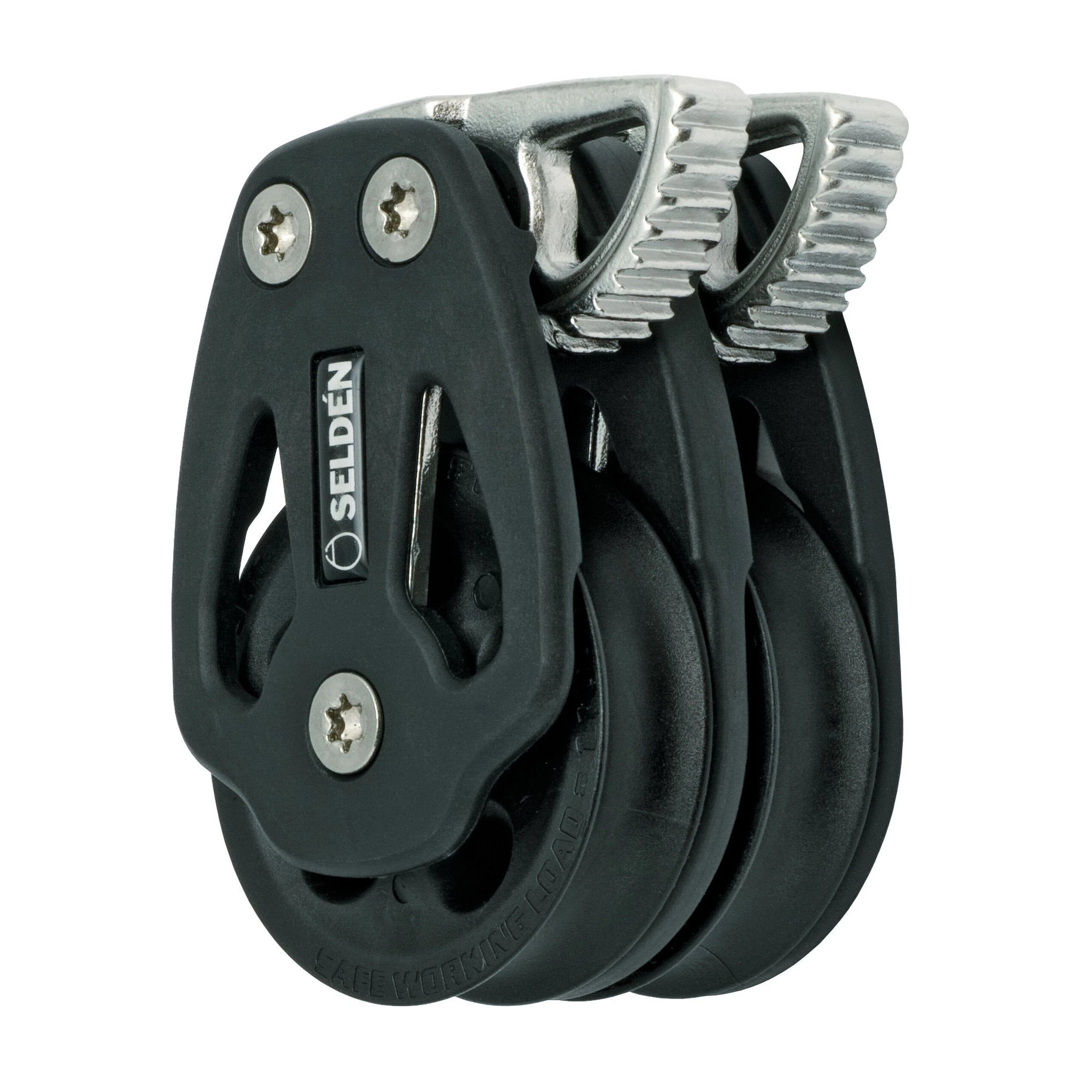 60 mm Plain Bearing Block - Double, Cheek, Quick-Lock, Clockwise