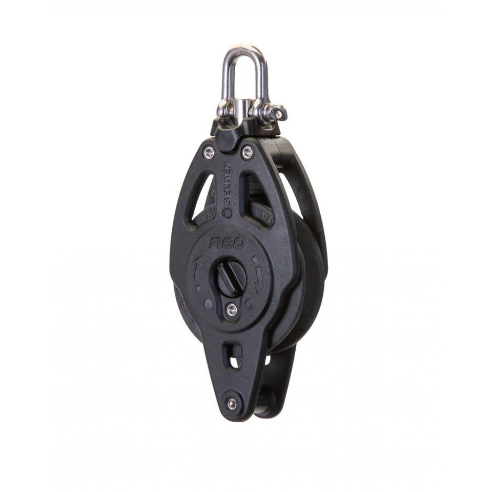 R60 - 60 mm Manual Ratchet Block - Single, Swivel, Becket
