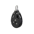 A60 - 60 mm Automatic Ratchet block, Single, Swiveling/Fixed