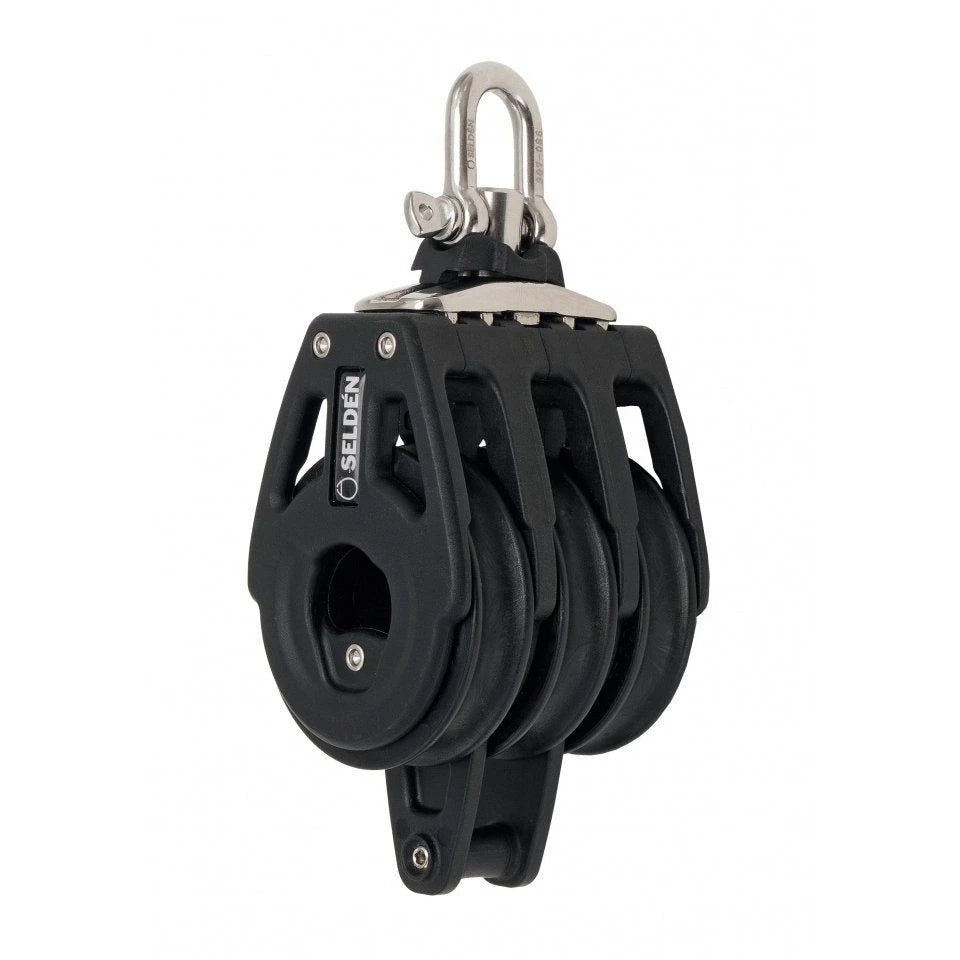 60 mm Ball Bearing Block - Triple, Swivel, Becket