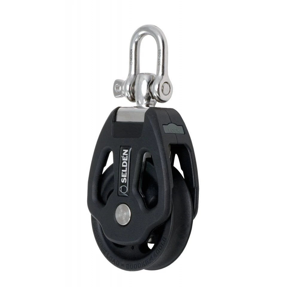 80 mm Plain Bearing Block - Single, Swivel