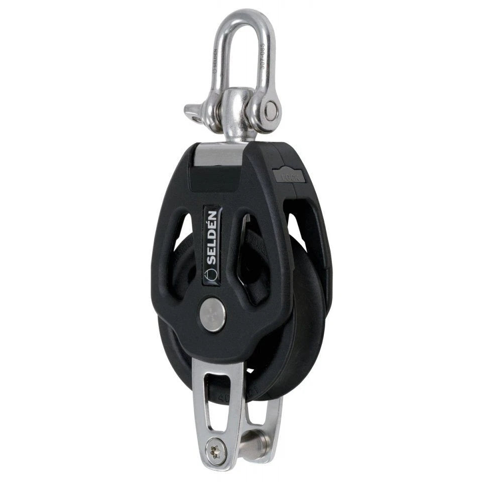 80 mm Plain Bearing Block - Single, Swivel, Becket