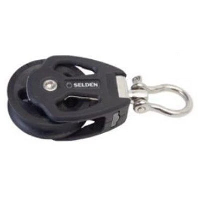 80 mm Plain Bearing Block - Single, Swivel, Bow shackle