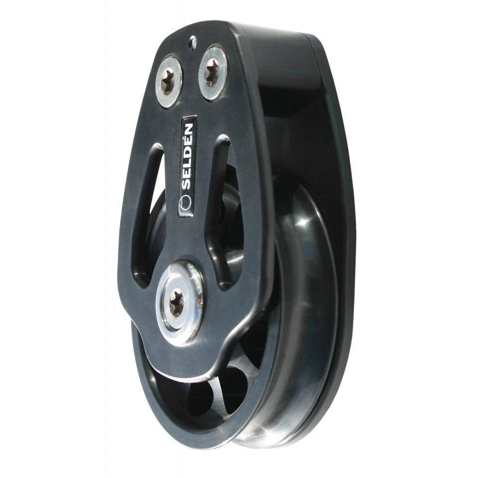 100 mm Plain Bearing Block - Cheek, Flat base