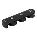 Deck Organizer in Composite, Stackable, 3 x ø40 mm Ball Bearing Sheaves, for M6 screws