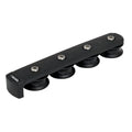 Deck Organizer in Composite, Stackable, 4 x ø50 mm Ball Bearing Sheaves, for M8 screws