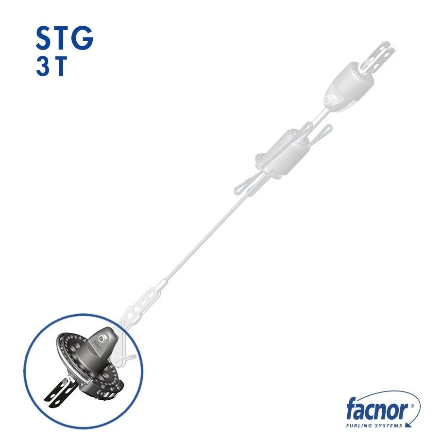 Drum endless furling line for STG 3T wire furler – forestay Ø6mm pin Ø10mm