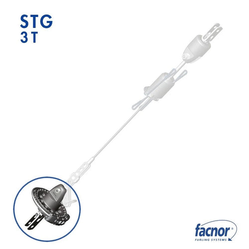 Drum endless furling line for STG 3T wire furler – forestay Ø6mm pin Ø10mm