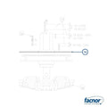 43120230450 — Facnor FX4500 Rubber Ring+Notice — Mast och Rigg - Reservdelar Facnor