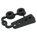 Tapered Valley Cleat Pad with Backplate in Aluminium 47 mm