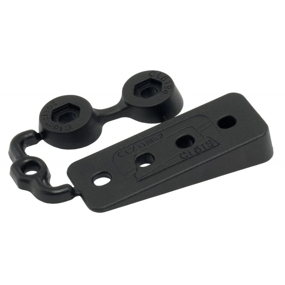 Tapered Cleat Pad with Backplate, 59 mm