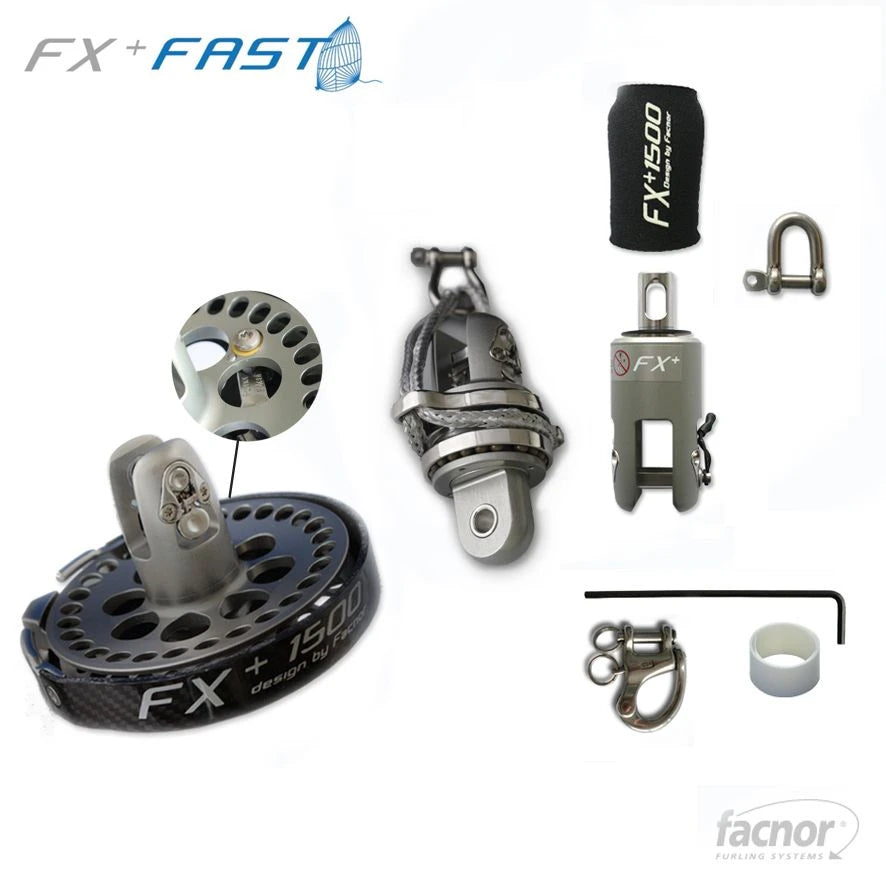 FAST FX+1500 furler included RATCHET device for asymmetric Spinnaker