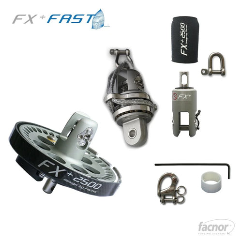 FAST FX+2500 furler included RATCHET device for asymmetric Spinnaker