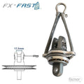 43230002540 — Facnor FAST2500 Adapter — Mast och Rigg - Gennakerrulle