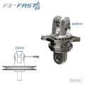 Thimble top-down FAST 9000 toggle 22mm / pin 18mm RACING model