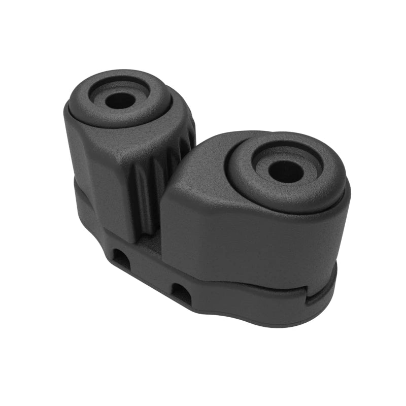 Cam cleat - Composite Cams, Max Line ø7 mm, M4 Fasteners, c-c 27 mm, Seldén Mk2range
