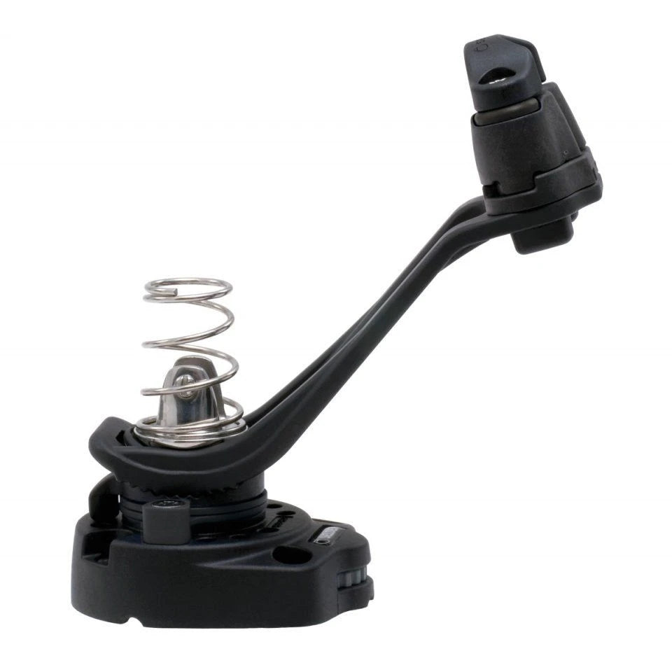 Deck Swivel with 38 mm Cam cleat - Max Line ø12 mm, Composite Cams