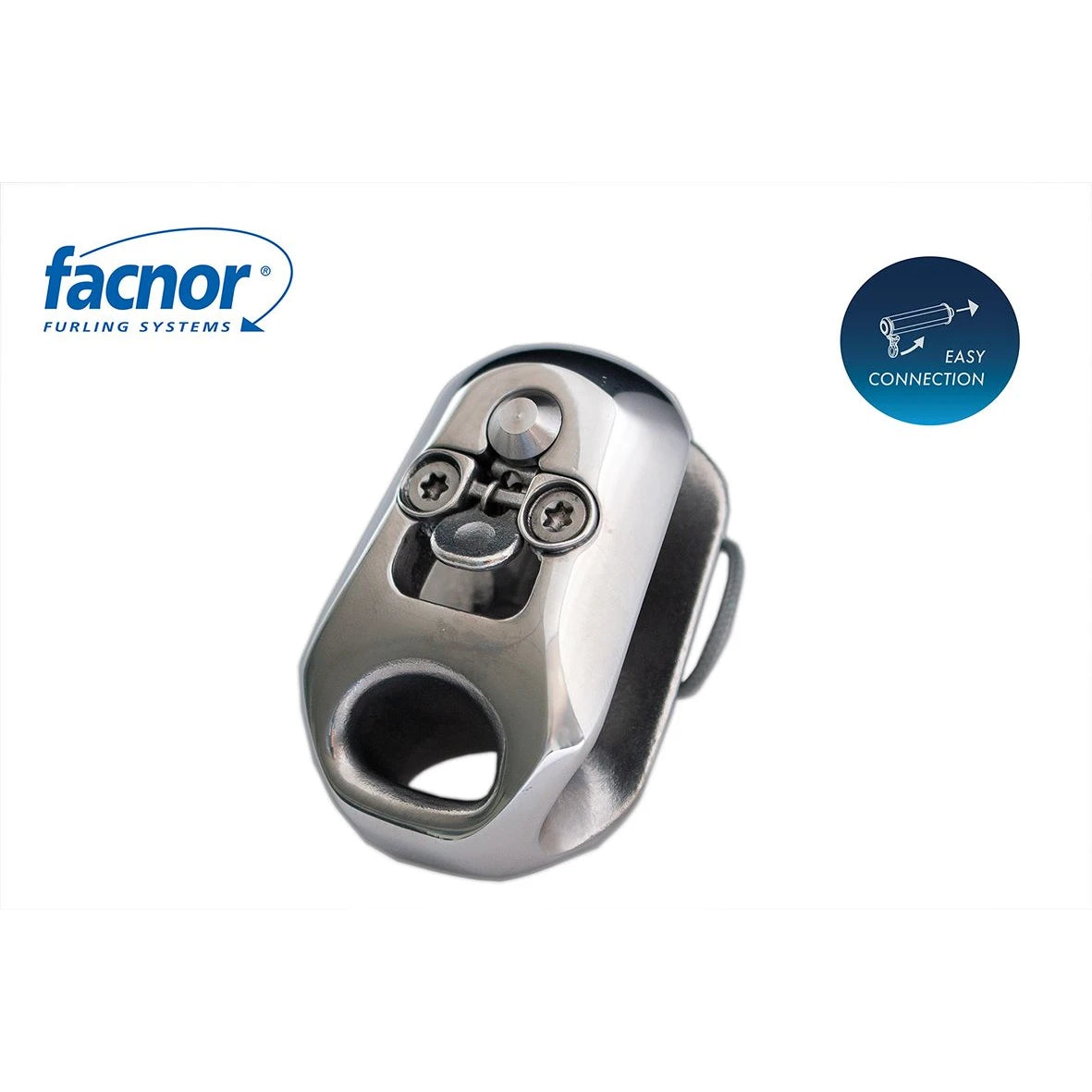 43354320253 — Facnor Solid sheave SSH+2500 with quick release pin — Mast och Rigg - Reservdelar Facnor