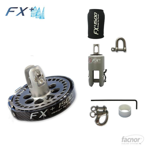 43410701540 — Facnor FX+1500 Snap/Shackle — Mast och Rigg - Rullfocksystem