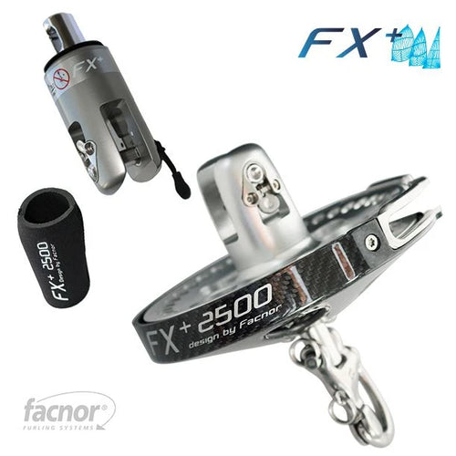 43410702540 — Facnor FX+2500 Snap/Shackle — Mast och Rigg - Gennakerrulle